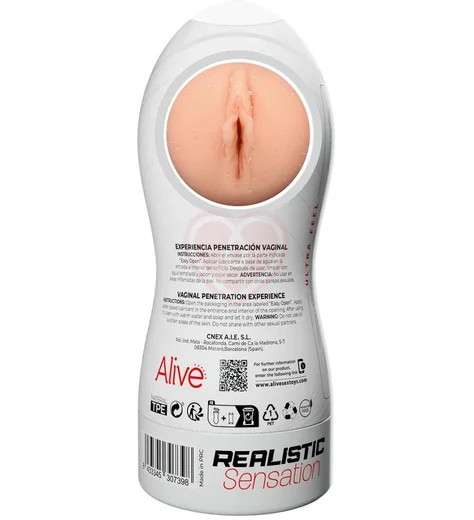 Мастурбатор-вагина в тубе Maxi Flex Vaginal Experience фото 3