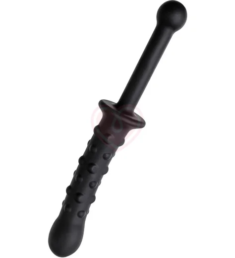 Двусторонний фаллоимитатор Popo Pleasure by Toyfa чёрный фото 2