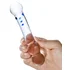Изогнутый стеклянный стимулятор Textured G-Spot Glass Dildo прозрачный фото 3