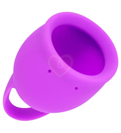 Менструальная чаша Lola Natural Wellness Tulip 15 мл фиолетовая фото 4