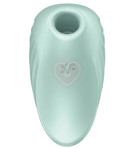 Вакуумный вибростимулятор Satisfyer Pearl Diver мятный фото 5