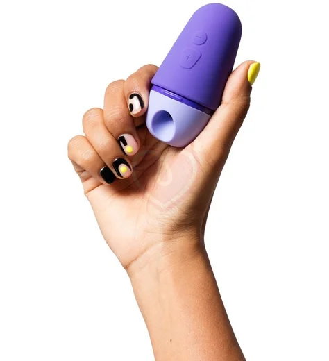 Вакуумный клиторальный стимулятор Romp Free X фиолетовый фото 3