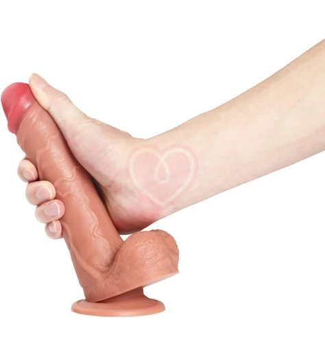 Реалистичный вибратор на присоске Real с функцией пенетрации и пультом фото 7