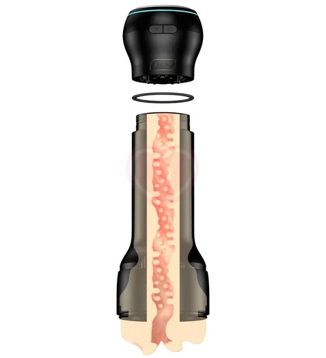 Набор мастурбатор Kiiroo Feel Stroker Mouth и насадка PowerBlow с эффектом всасывания фото 2