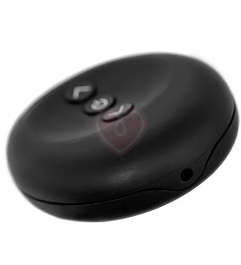 Надувная анальная пробка с вибрацией и пультом ДУ Popo Pleasure Phoenix чёрная фото 14