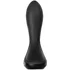 Надувная анальная пробка с вибрацией и пультом ДУ Popo Pleasure Phoenix чёрная фото 16