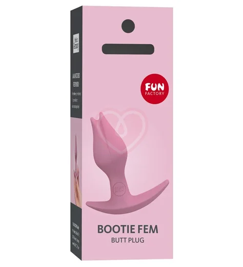 Анальная пробка Fun Factory Bootie Fem розовая фото 4