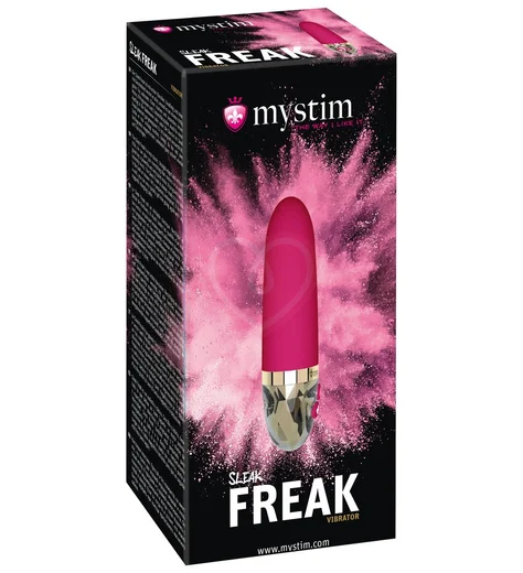 Вибратор Mystim Sleak Freak розовый фото 4