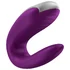 Парный вибратор Satisfyer Double Fun с управлением от приложения или пульта фиолетовый фото 3