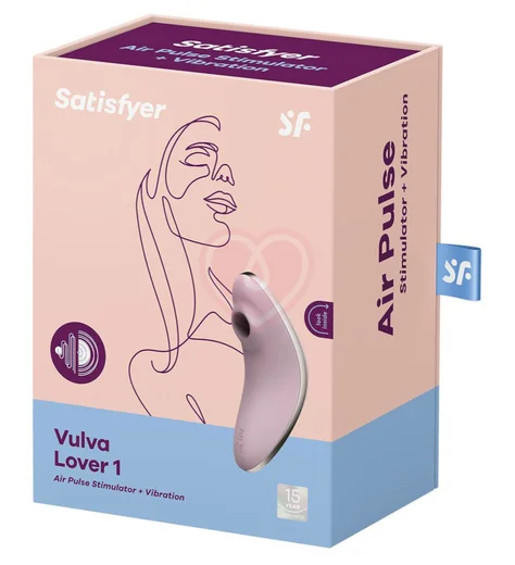Вакуумный вибростимулятор Satisfyer Vulva Lover 1 пыльно-розовый фото 2