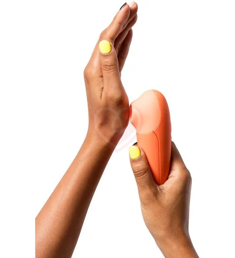 Вакуумный клиторальный стимулятор Romp Switch X оранжевый фото 4