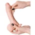 Реалистичный гнущийся фаллоимитатор на присоске My Babe My Sweety телесный 15 см фото 8
