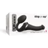 Безремневой страпон с вакуумной стимуляцией и пультом Strap-on-me Multi Orgasm S чёрный фото 6
