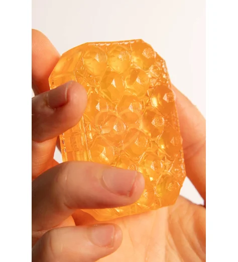 Мини мастурбатор Tenga Uni Topaz жёлтый фото 8