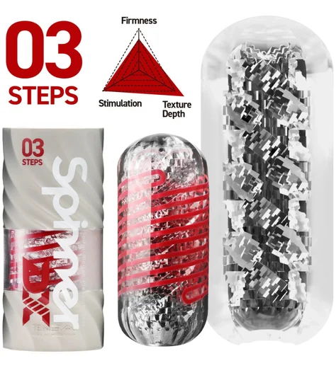 Мастурбатор Tenga Spinner DX 03 Steps фото 2