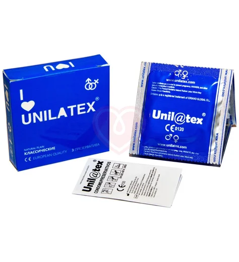 Презервативы Unilatex Natural Plain классические 3 шт фото 2