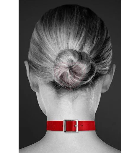 Чокер с кольцом Bijoux Pour Toi красный фото 3