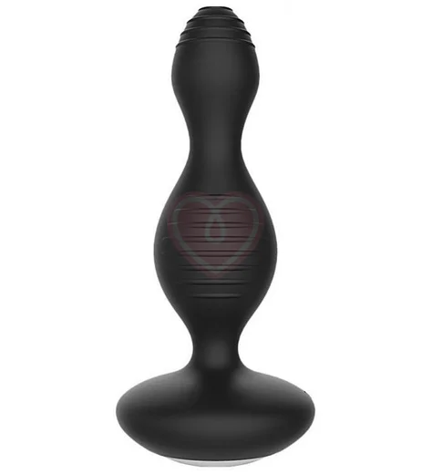 Анальная вибропробка с электростимуляцией Shots Vibrating Buttplug фото 2