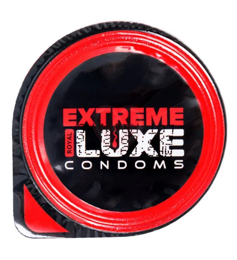 Презерватив Luxe Extreme Безумная Грета с ароматом ванили 1 шт фото 3