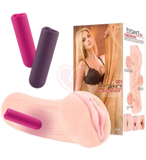 Мастурбатор вагина Kokos Elegance 001 с вибрацией фото 5
