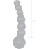Стеклянный стимулятор Glas Beaded Dildo фото 5