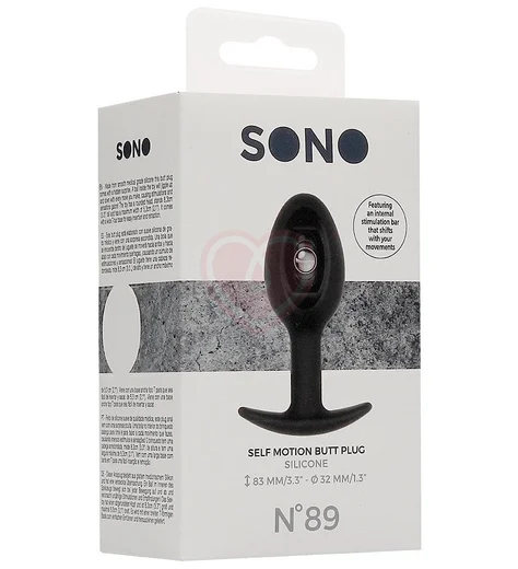 Анальная пробка Sono с шариком №89 Self Penetrating Butt Plug фото 4
