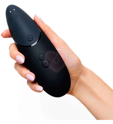 Бесконтактный клиторальный стимулятор Womanizer Next черный фото 10