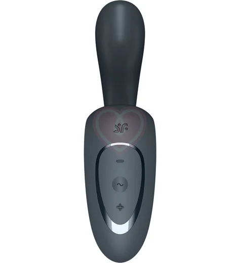 Вибратор для стимуляции зоны G и клитора Satisfyer G for Goddess 1 тёмно-серый фото 2