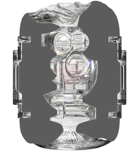 Сквозной мастурбатор Fleshlight Quickshot Autumn Falls прозрачный фото 5