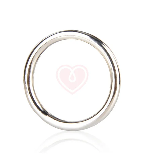 Стальное эрекционное кольцо Stell Cock Ring диаметр 4,3 см фото 2