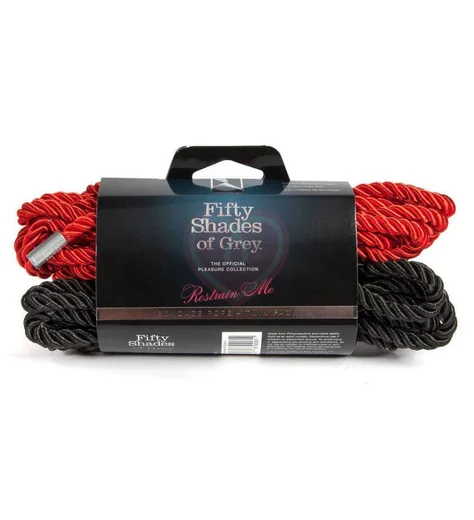 Набор из двух верёвок '50 оттенков серого' Restrain Me Bondage Rope фото 4
