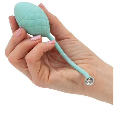 Набор из двух вагинальных шариков Pillow Talk Frisky зелёный фото 3