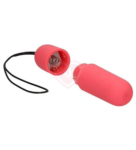Вибропуля с пультом управления Remote Vibrating Bullet розовая фото 3