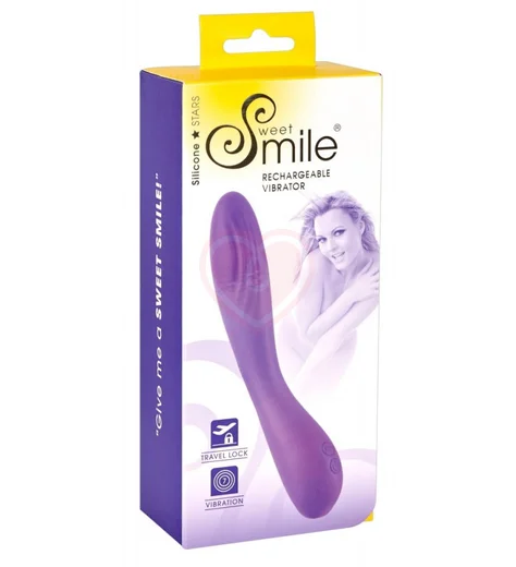 Гибкий вибратор Sweet Smile фиолетовый фото 4