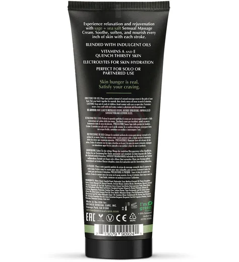 Уходовый массажный крем Wicked Sage Sea Salt с шалфеем и морской солью 120 мл фото 2