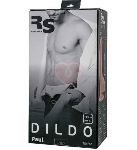 Реалистичный фаллоимитатор на присоске RealStick Elite телесный фото 9