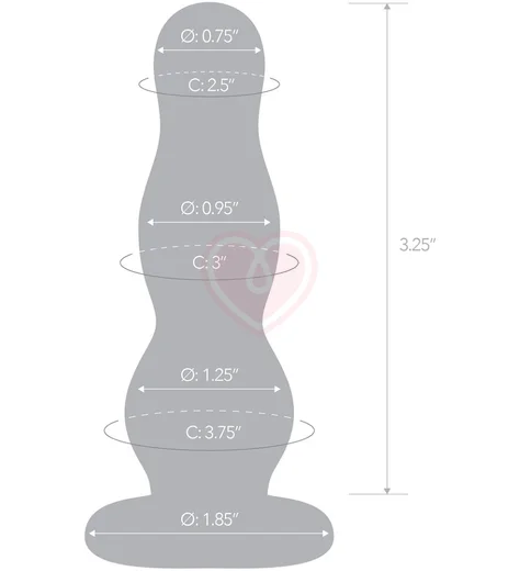 Стеклянная ёлочка прозрачного цвета 9 см фото 5