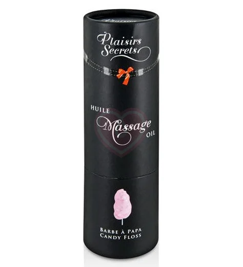 Масло для оральных ласк и массажа Concorde Massage Oil Сахарная вата 59 мл фото 2