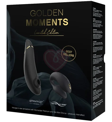 Набор Golden Moments Womanizer Premium и вибратор для пар We-Vibe Chorus фото 3