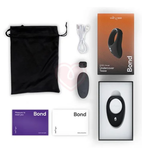 Эрекционное виброкольцо We-Vibe Bond с пультом и приложением фото 2