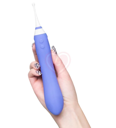 Двухсторонний вибратор Lovense Hyphy с 3 насадками и приложением фото 5