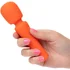 Мини-вибромассажёр Stella Liquid Silicone Mini Massager оранжевый фото 3