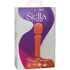 Мини-вибромассажёр Stella Liquid Silicone Mini Massager оранжевый фото 5
