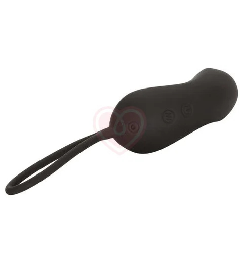 Виброяйцо с управлением через браслет Wristband Curve черное фото 5