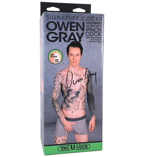 Фаллоимитатор слепок Signature Cocks Owen Gray Ultraskyn телесный фото 4