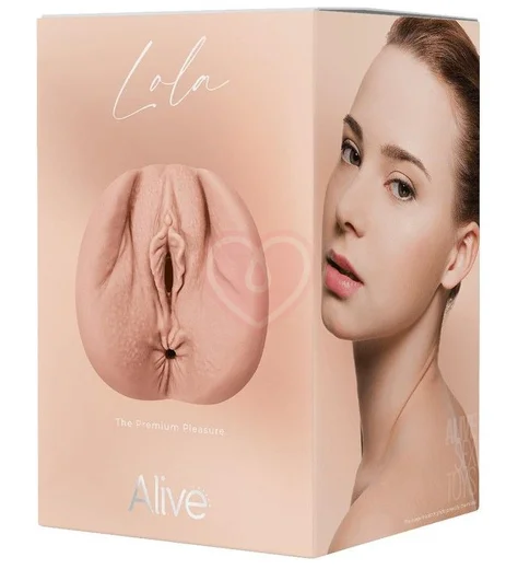 Мастурбатор с вагиной и анусом Alive Lola фото 2