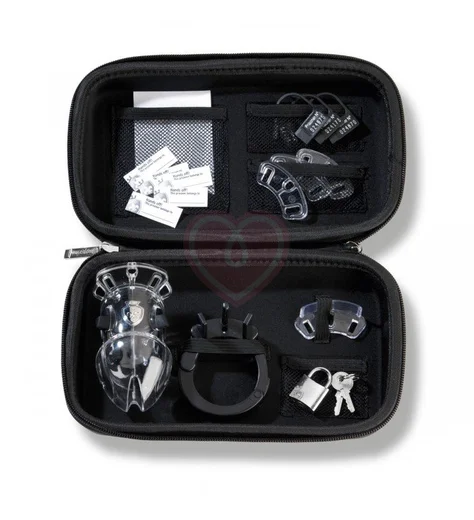 Пояс верности Mystim Pubic Enemy No 1 Silver Edition с электростимуляцией фото 2