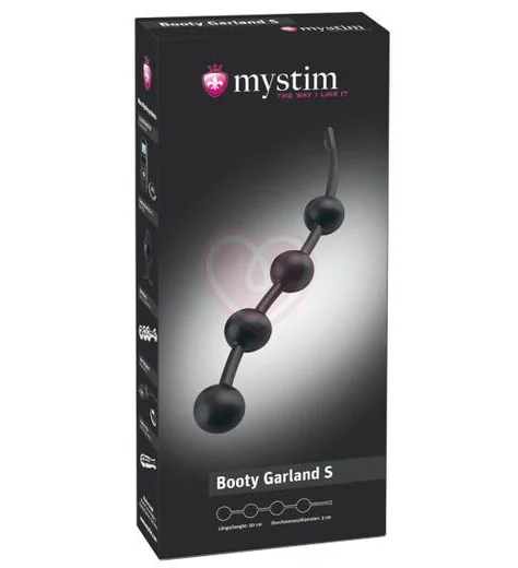 Анальные бусы для электростимуляции Mystim Booty Garland S фото 2