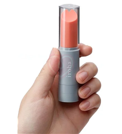 Минивибратор в виде помады Tenga Iroha Stick коралловый фото 2