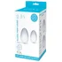 Набор из 2 вагинальных шариков из стекла Glass Yoni Eggs Set фото 4